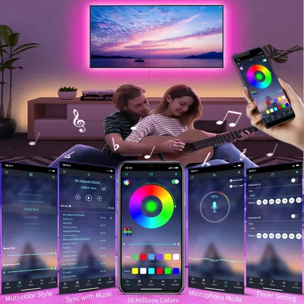 Colorful Ambiance LED Strip