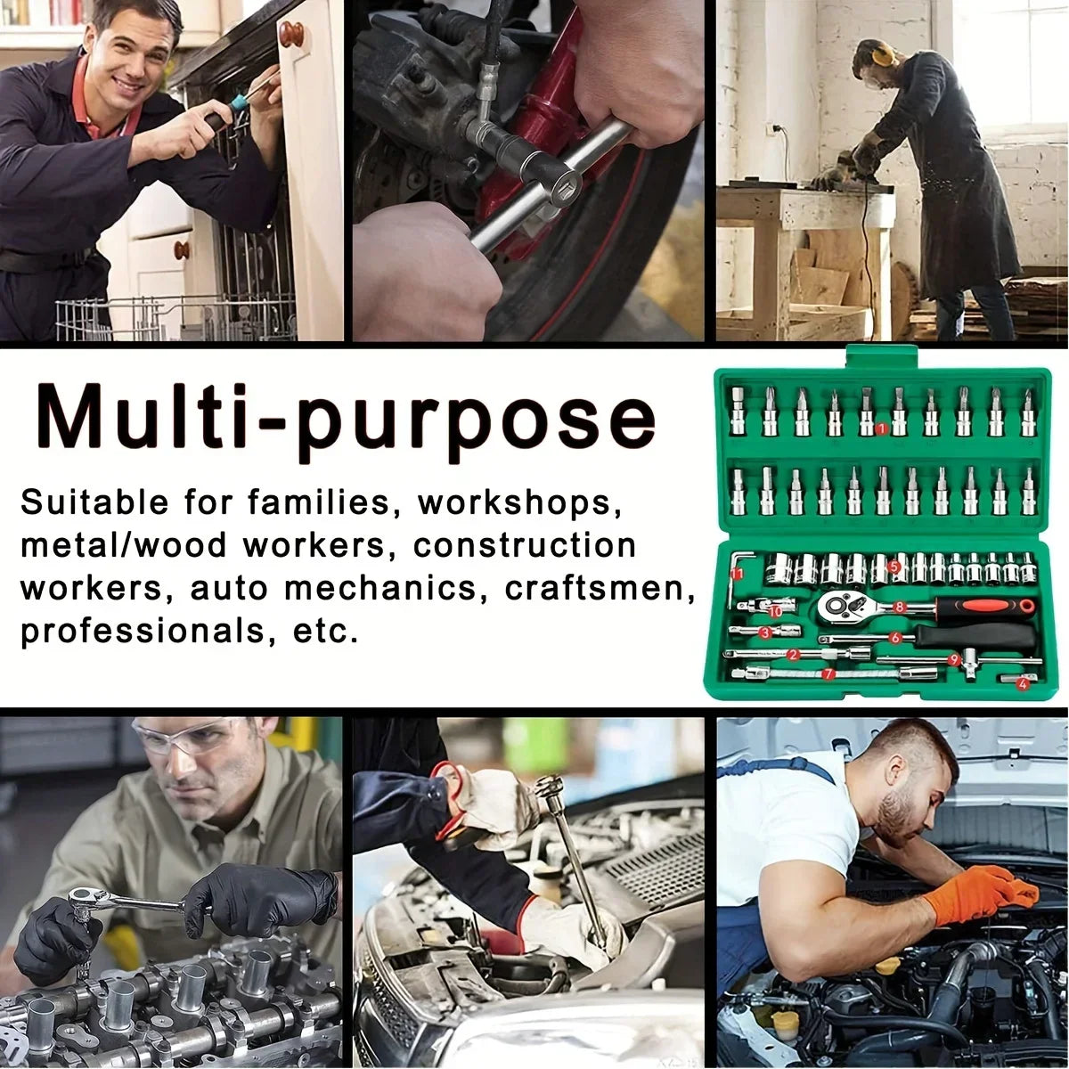Ultimate Home Mechanic Tool Kit