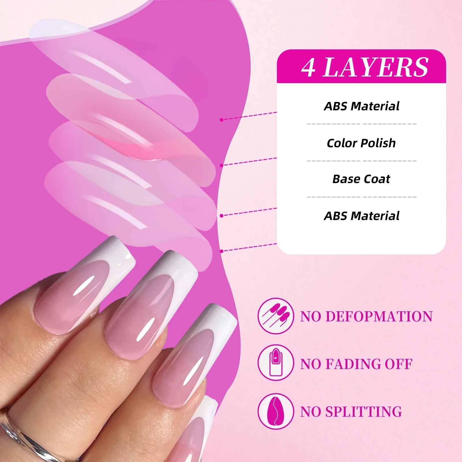 Stylish Summer Nail Set