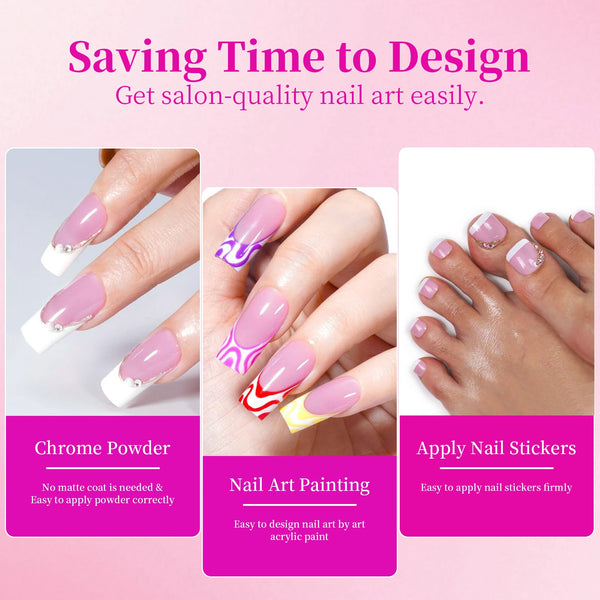 Stylish Summer Nail Set